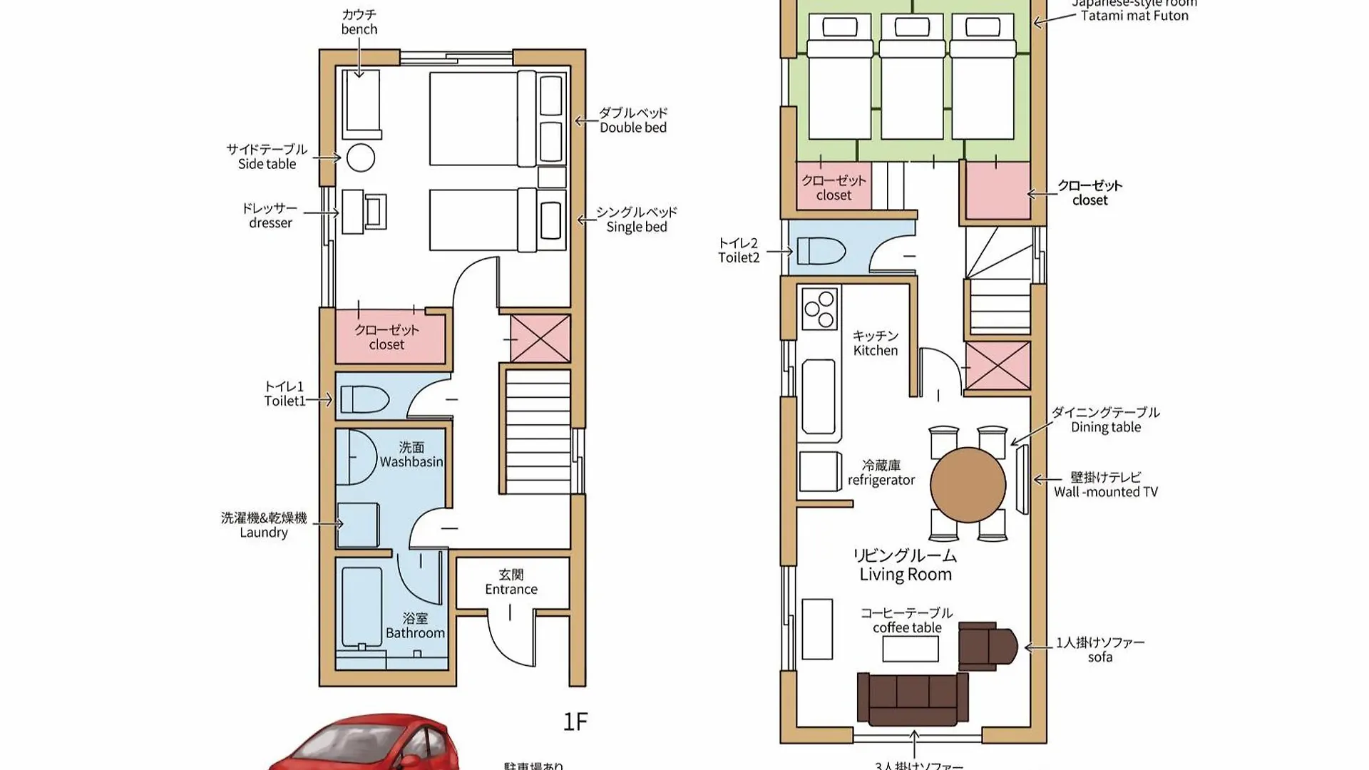 東京都 Shinjuku Sakaue Houseヴィラ